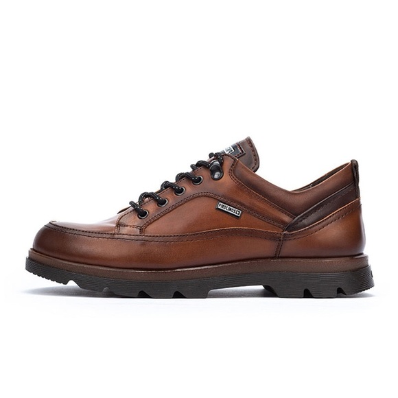 Pikolinos Brown Leather Oxfords with Comfort Sole‎ main image 4